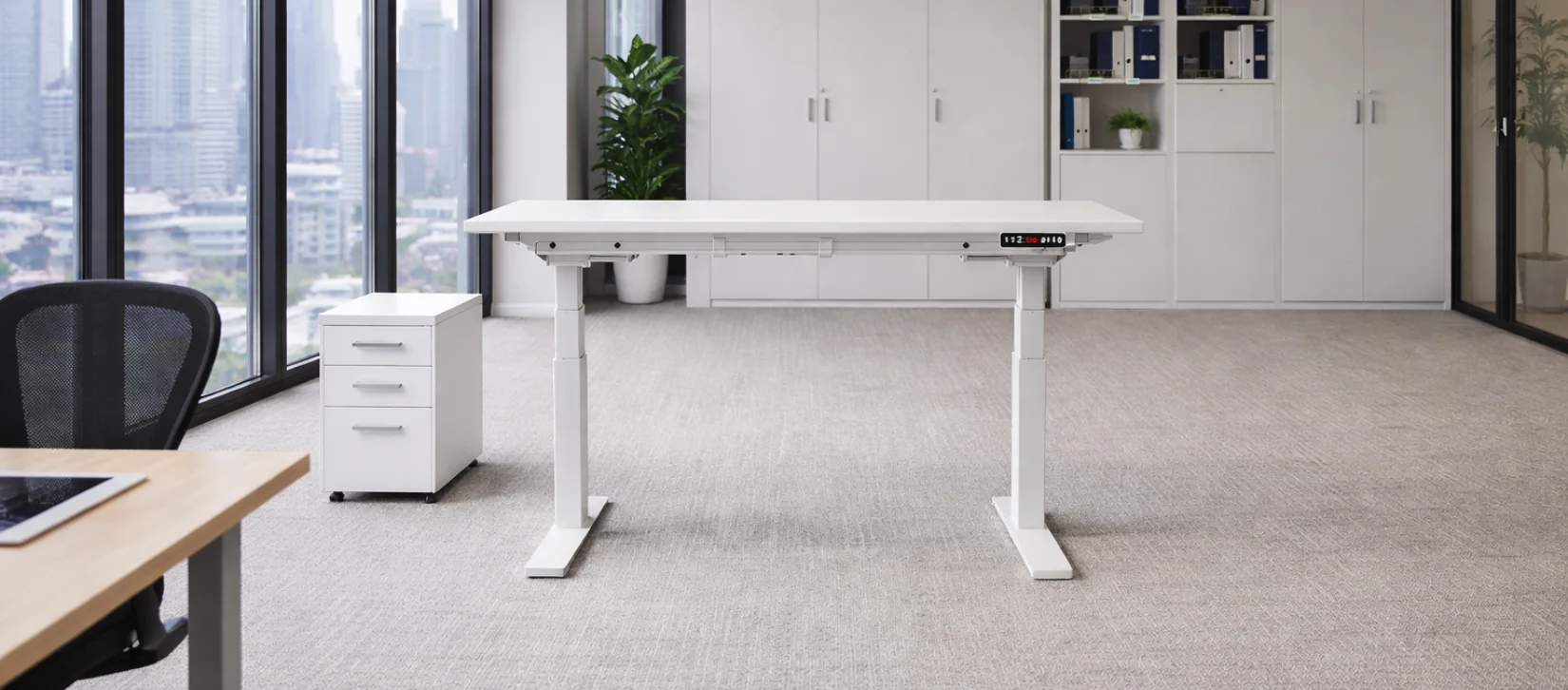 ESI Victory-LX 2-Leg Electric-Height-Adjustable-Table Base