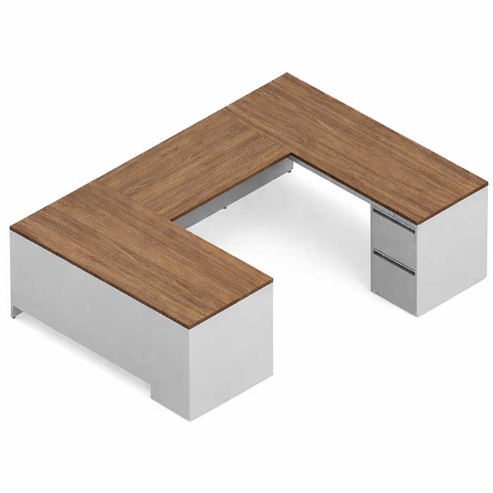 u-shaped executive desk