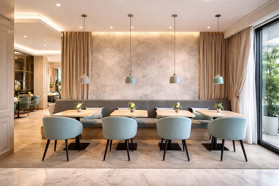 Hotel Furniture in Houston- hotel restaurant