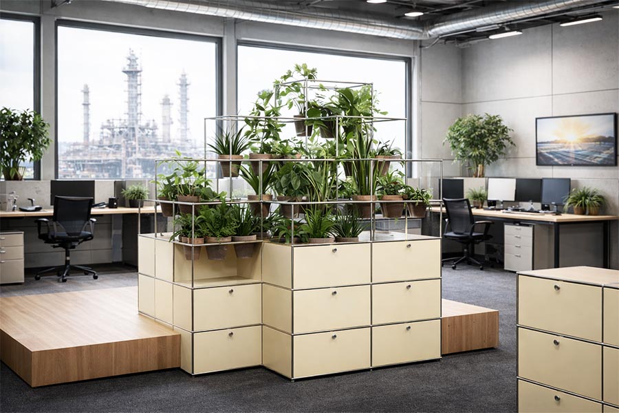 Office Furniture Oil and gas-storage solutions