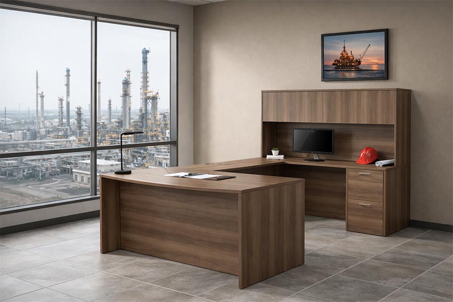 Office Furniture for Oil and gas- executive desk