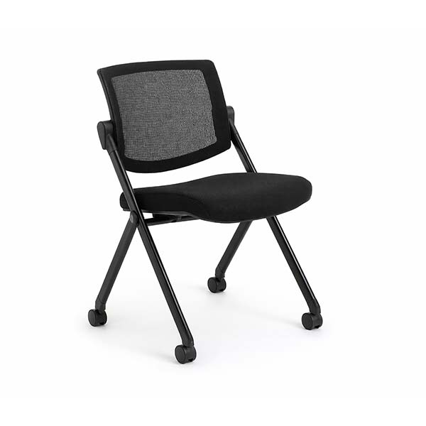 Mesh Back Nesting Chairs-Flip Top Training Tables