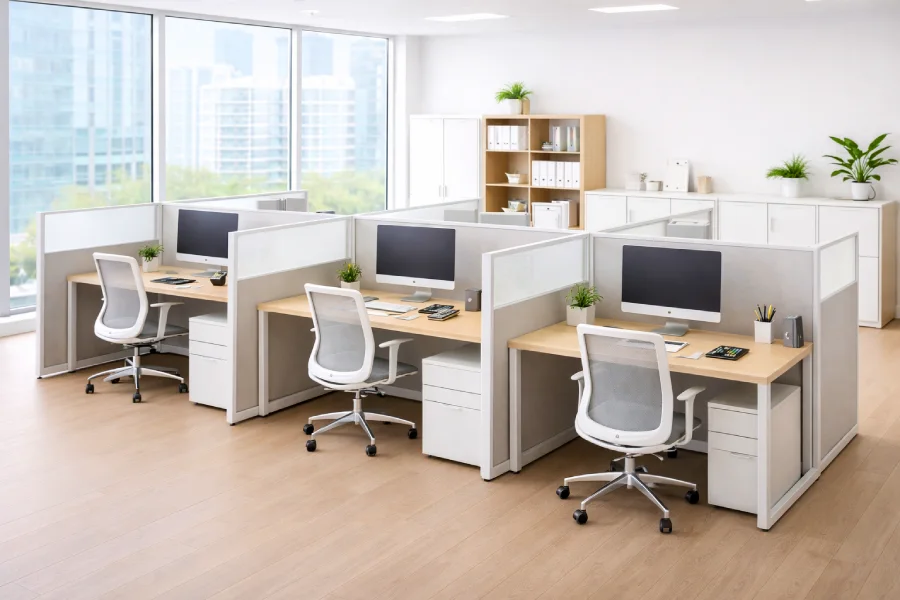 accounting office furniture-benching systems