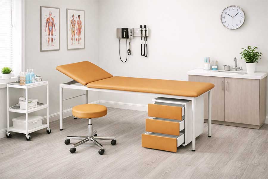 exam room furniture-bed
