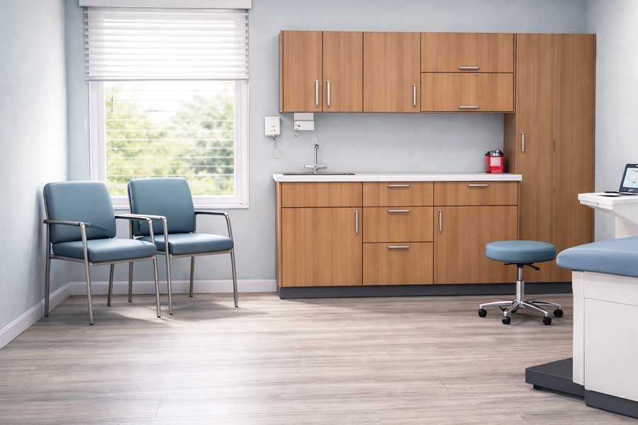 exam room furniture- cabinet