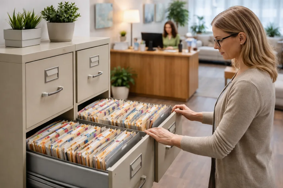 filing cabinets-therapy furniture