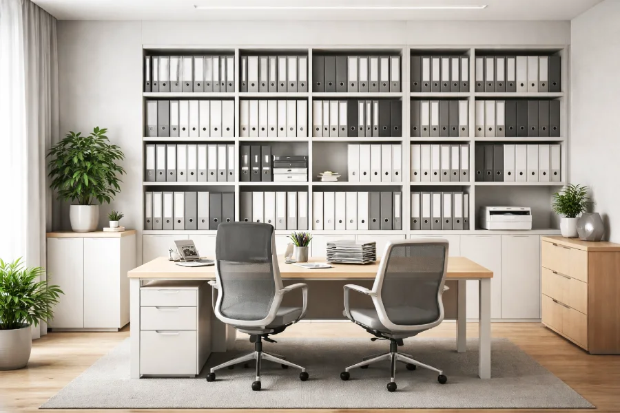 accounting office furniture-storage solution