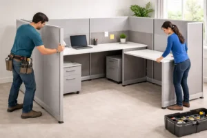 cubicle installation