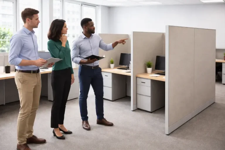 Right Office Cubicle Wall Height