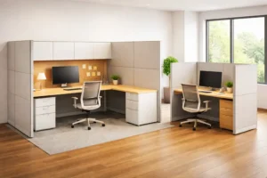 standard cubicle size