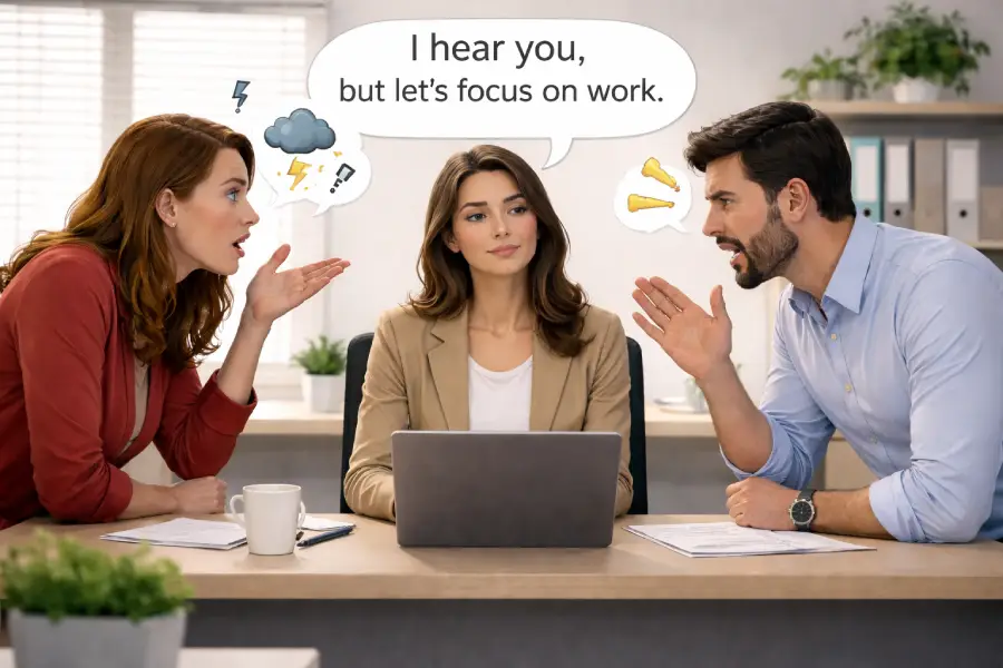 annoying cubicle neighbor