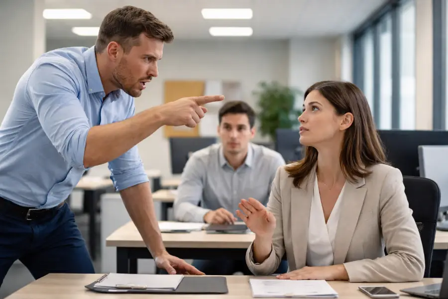 annoying office cubicle neighbor