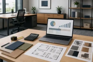 furnishing an office