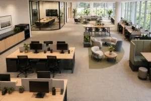 how to furnish an office