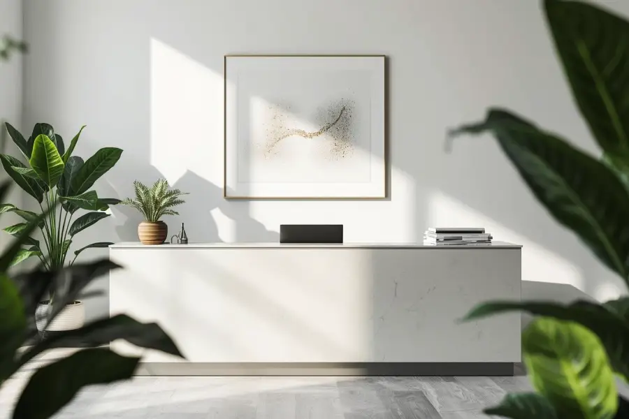 Office Furniture for Marketing Agencies-reception desks