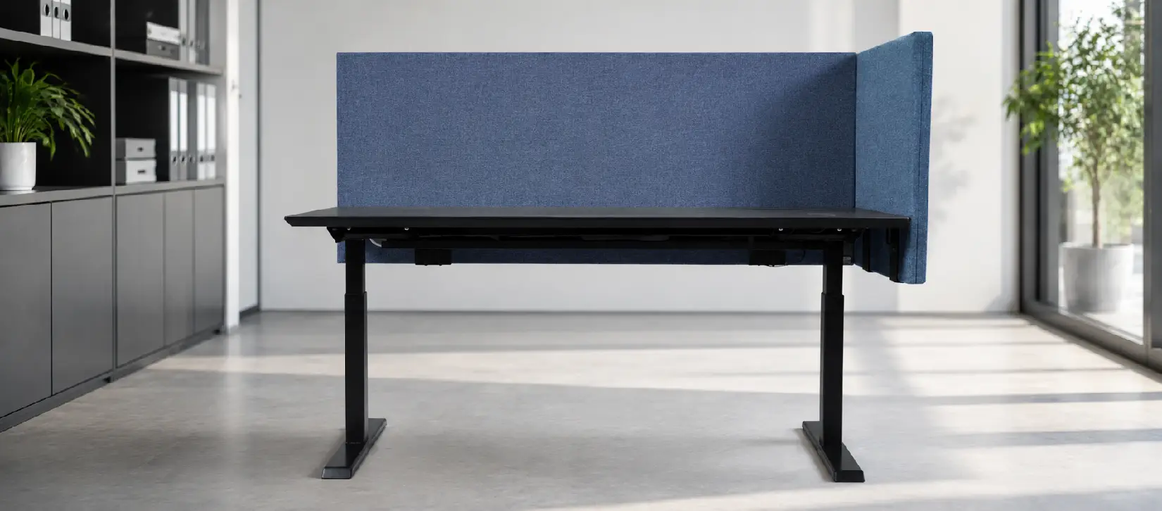 Acoustic Desk Privacy Screen