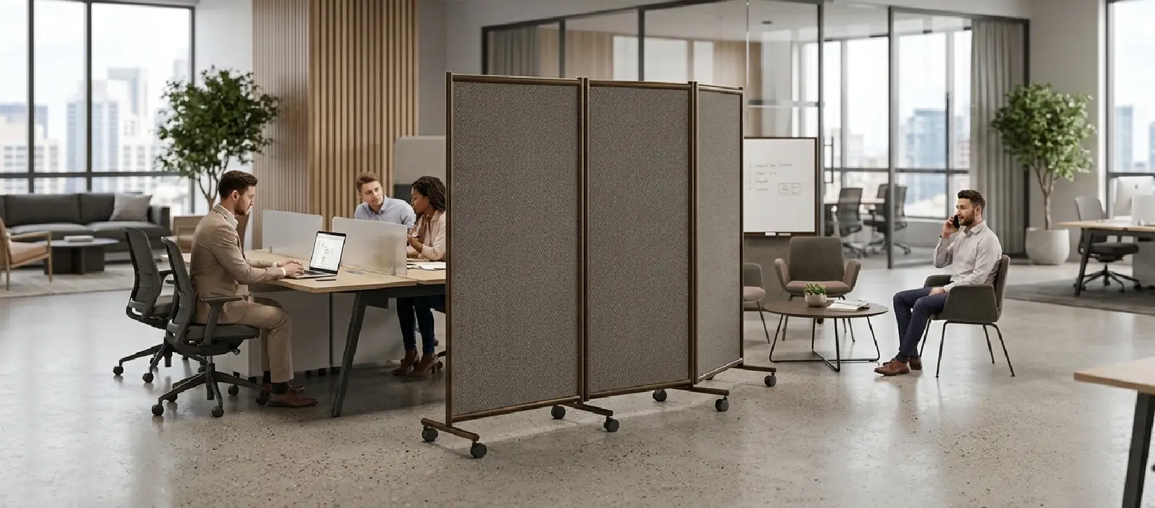Mobile Acoustic Privacy Screen