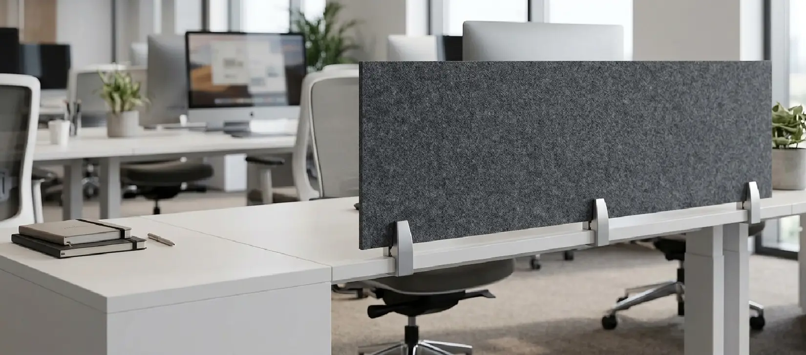 acoustic office furniture-PET Felt Acoustic Screens