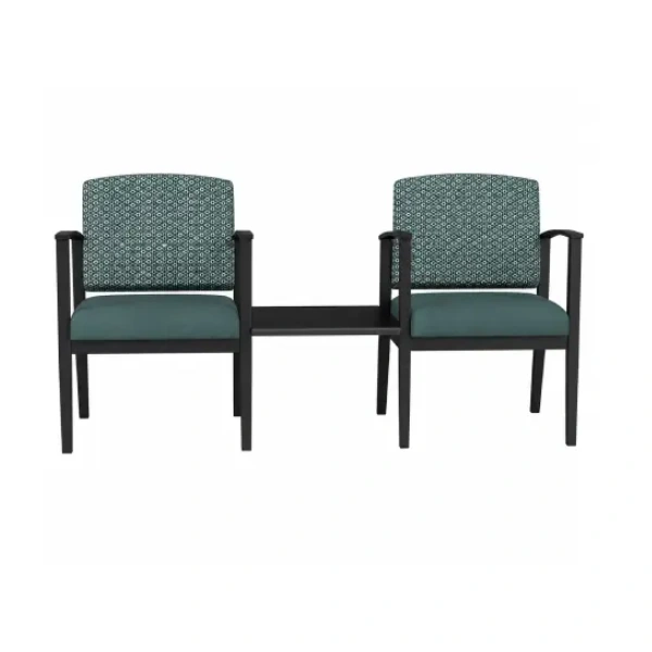 Steel Tandem Beam Two-Seater Waiting Room Seating System-product