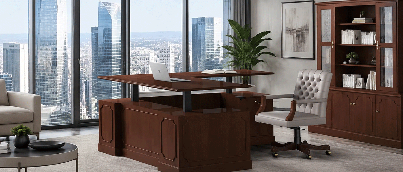veneer desks