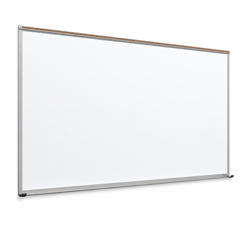Framed Magnetic Glass Dry Erase Whiteboard