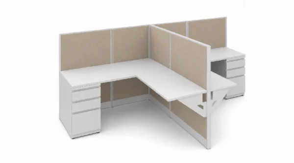 Semi Private 5' x 5' Cubicle with Drawer Storage