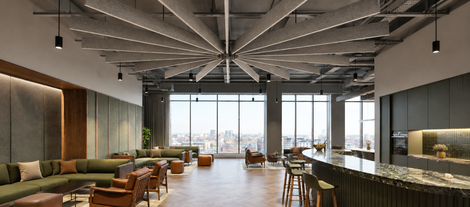 Truss Felt Ceiling Baffle