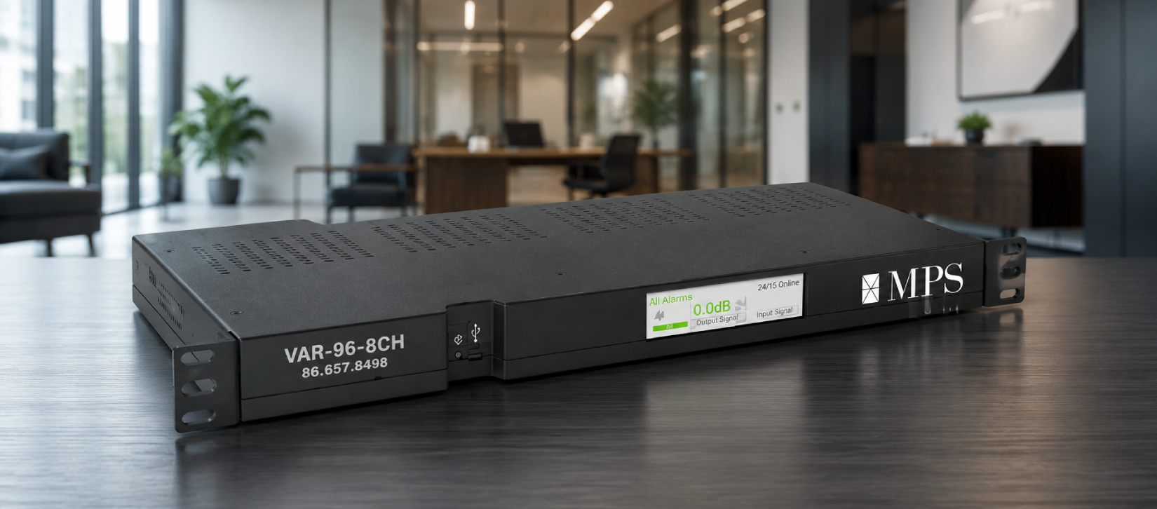 VAR-96-8CH Sound Masking Controller