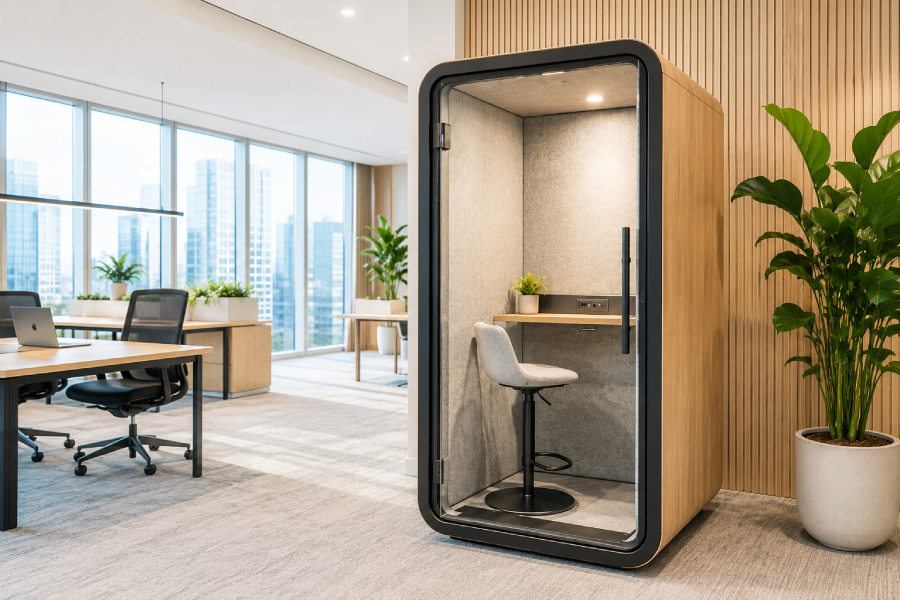 privacy phone booth