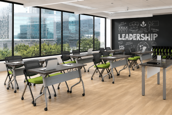 Offices To Go Flip Top Training Tables