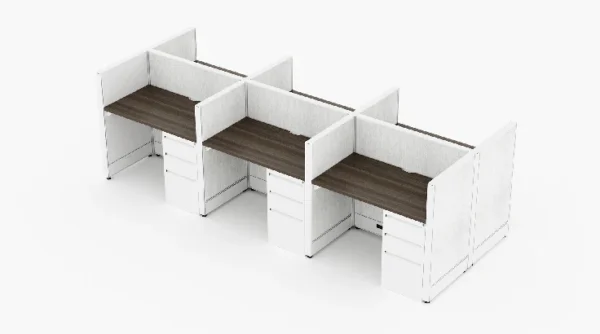 6 Person Semi Private 42_x24_ Cubicle - Quickship-typ1