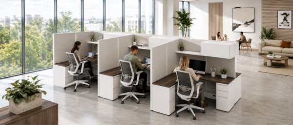 six person cubicle