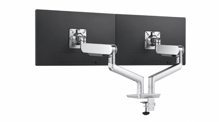 Base Mount Dual Monitor Arm-typ1