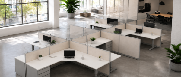 Eight Person Cubicle