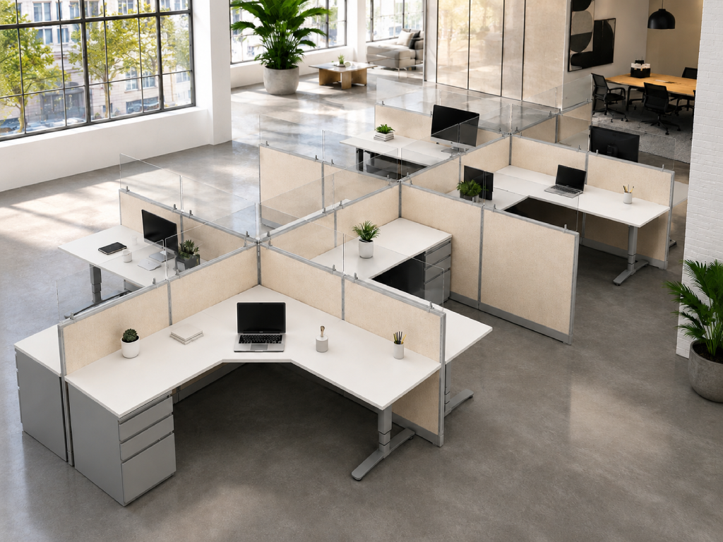 Eight Person Cubicle