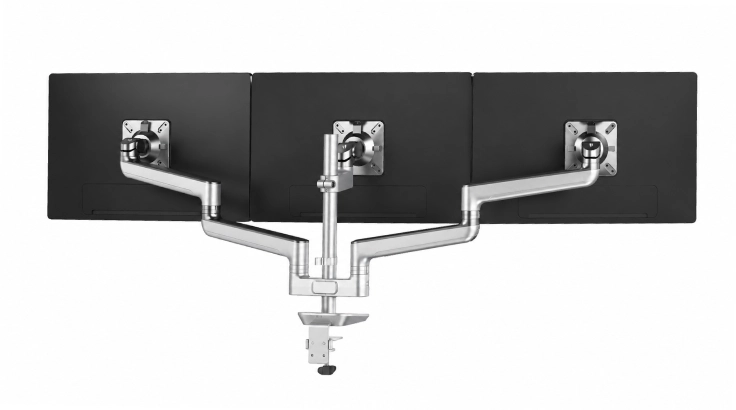Pole Mount Triple Monitor Arm-typ