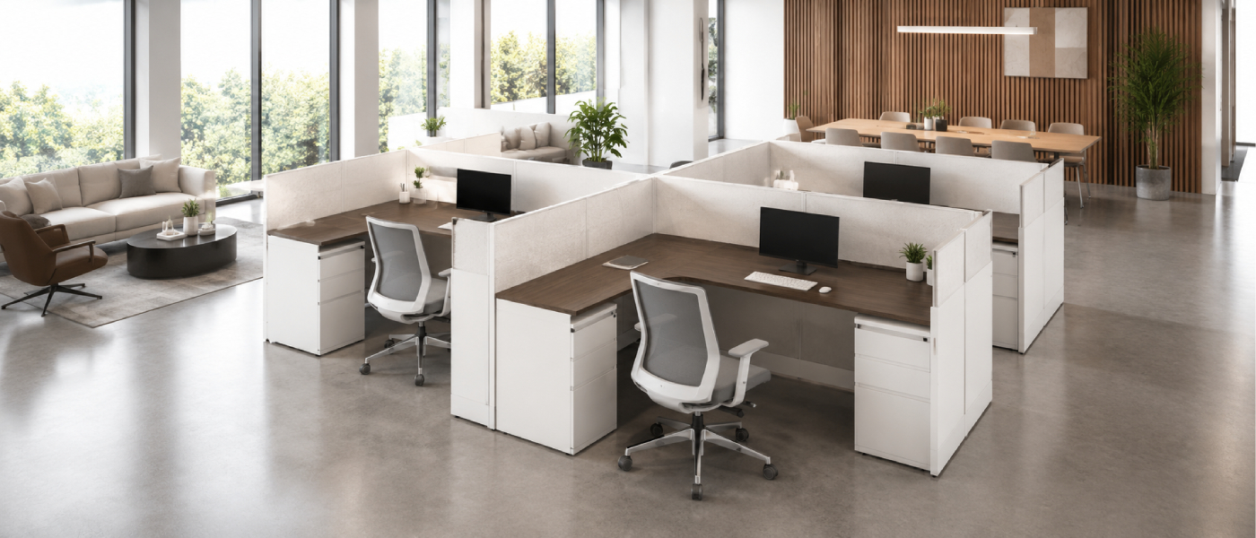 Private Cubicles in Houston | Collaborative Office Interiors