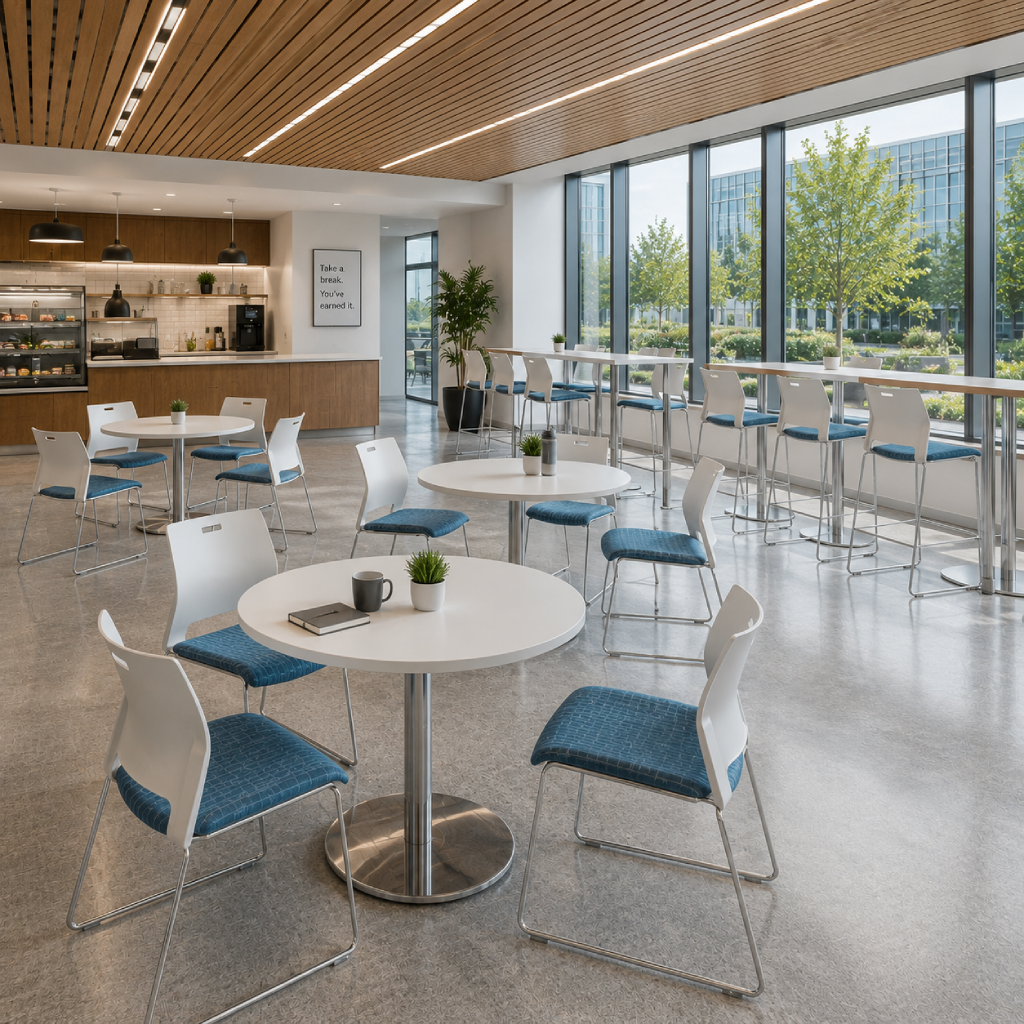 Texas Frio Cold Storage employee cafeteria