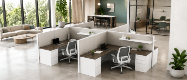four Person Cubicle
