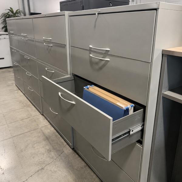 42_ Wide Five Drawer Lateral File Cabinet-product image