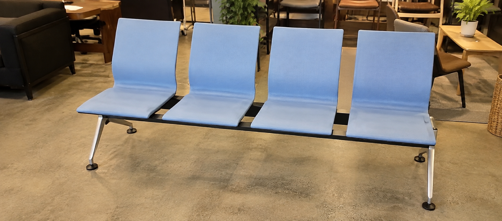 5-Seat Waiting Room Tandem Bench