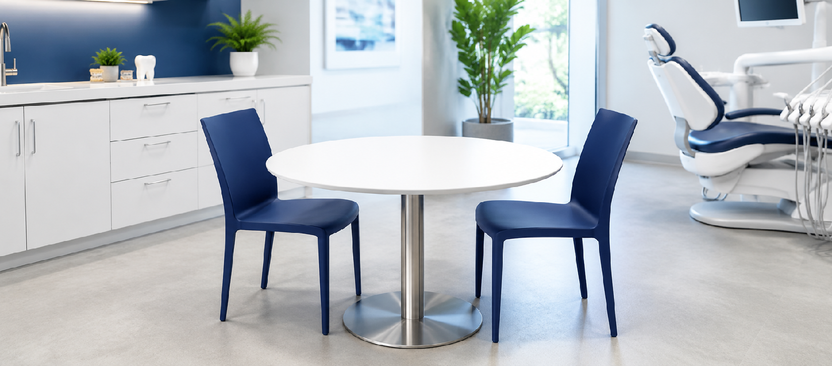 dental round consultation table
