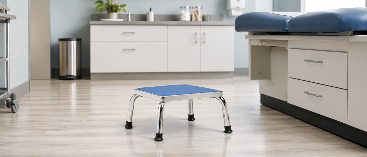 Medical Step Stool with Non-Slip Surface