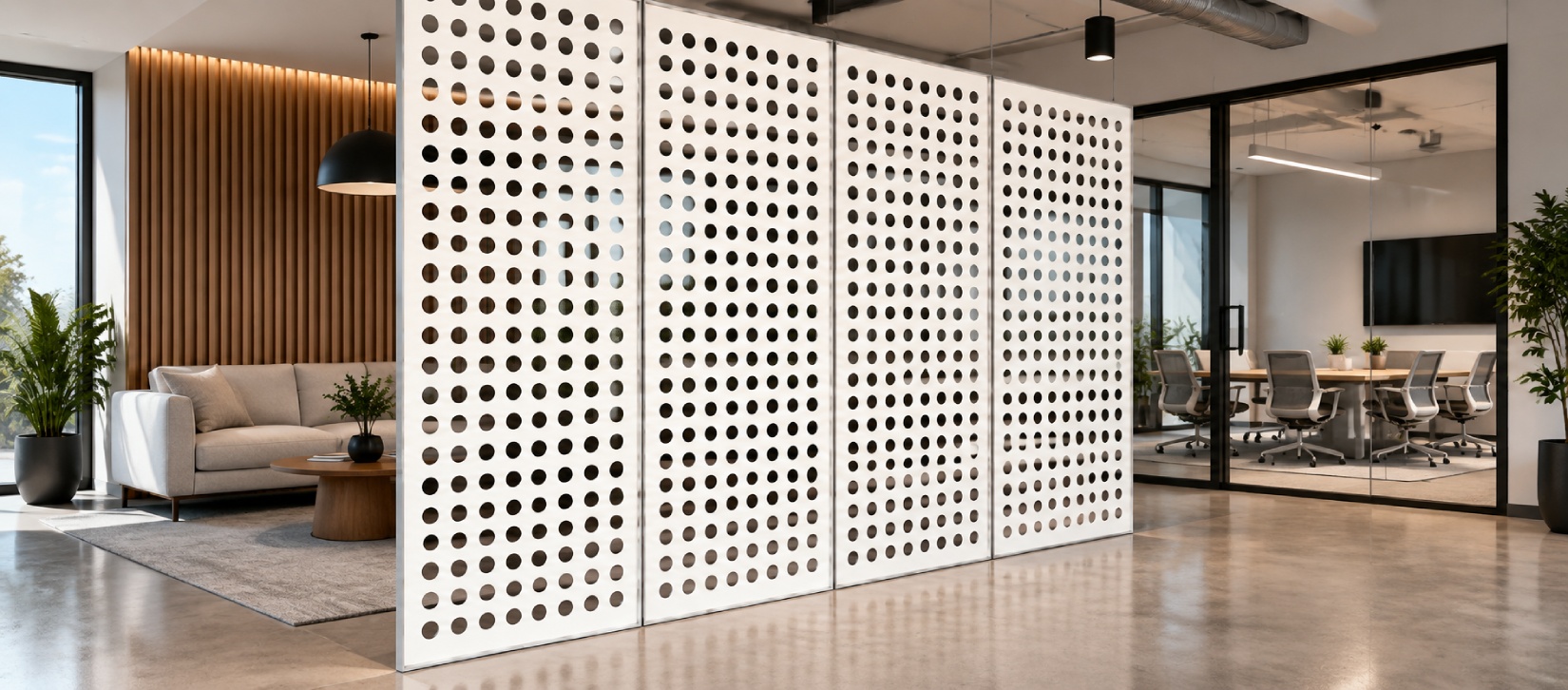 Addo DOTS Acoustic Felt Hanging Divider