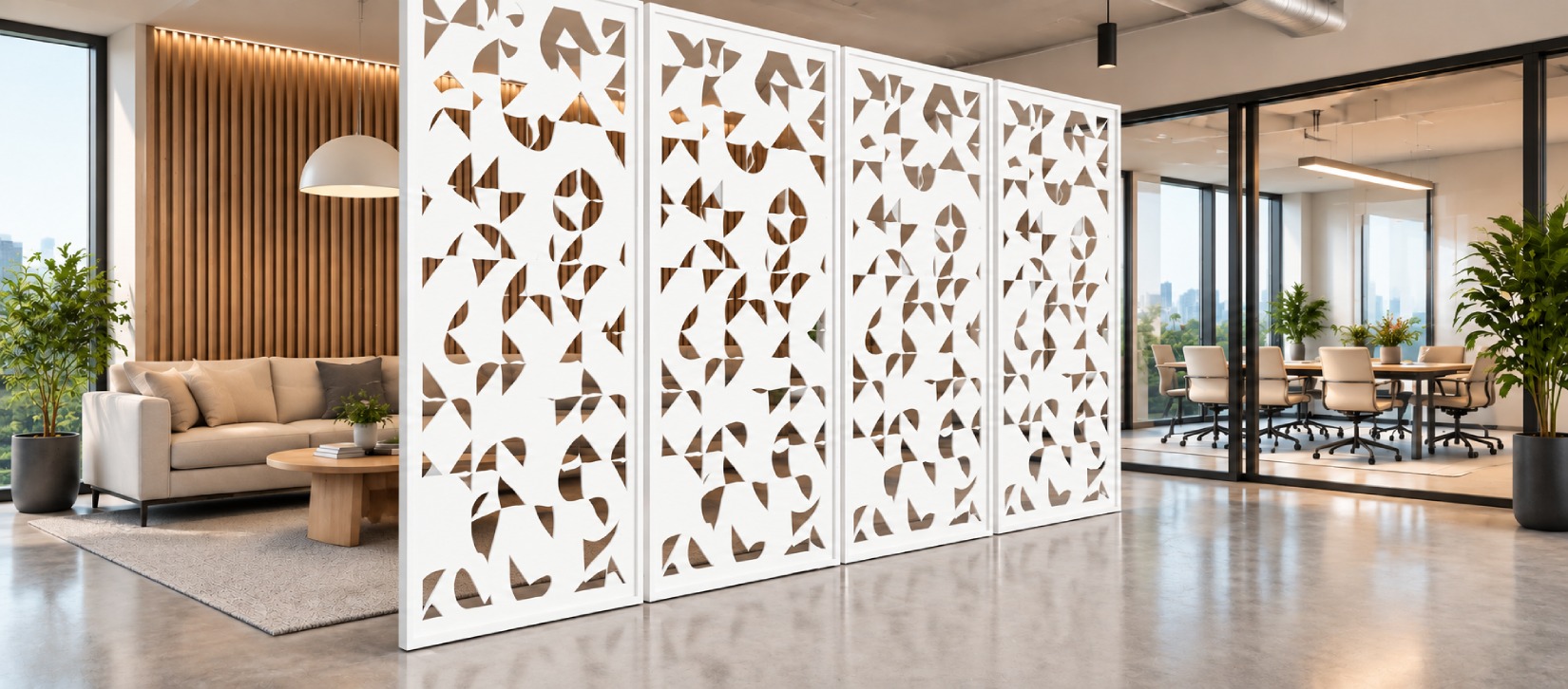 Addo KYTE Acoustic Felt Hanging Divider
