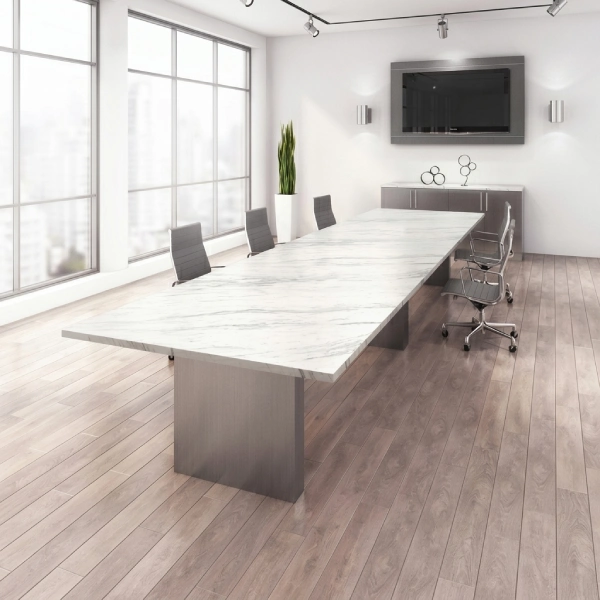 Americana Marble Top Conference Table