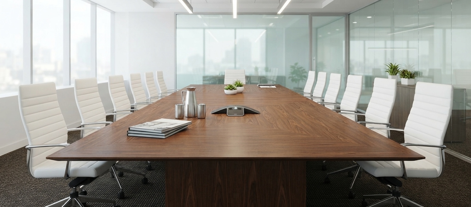 Americana Walnut Conference Table