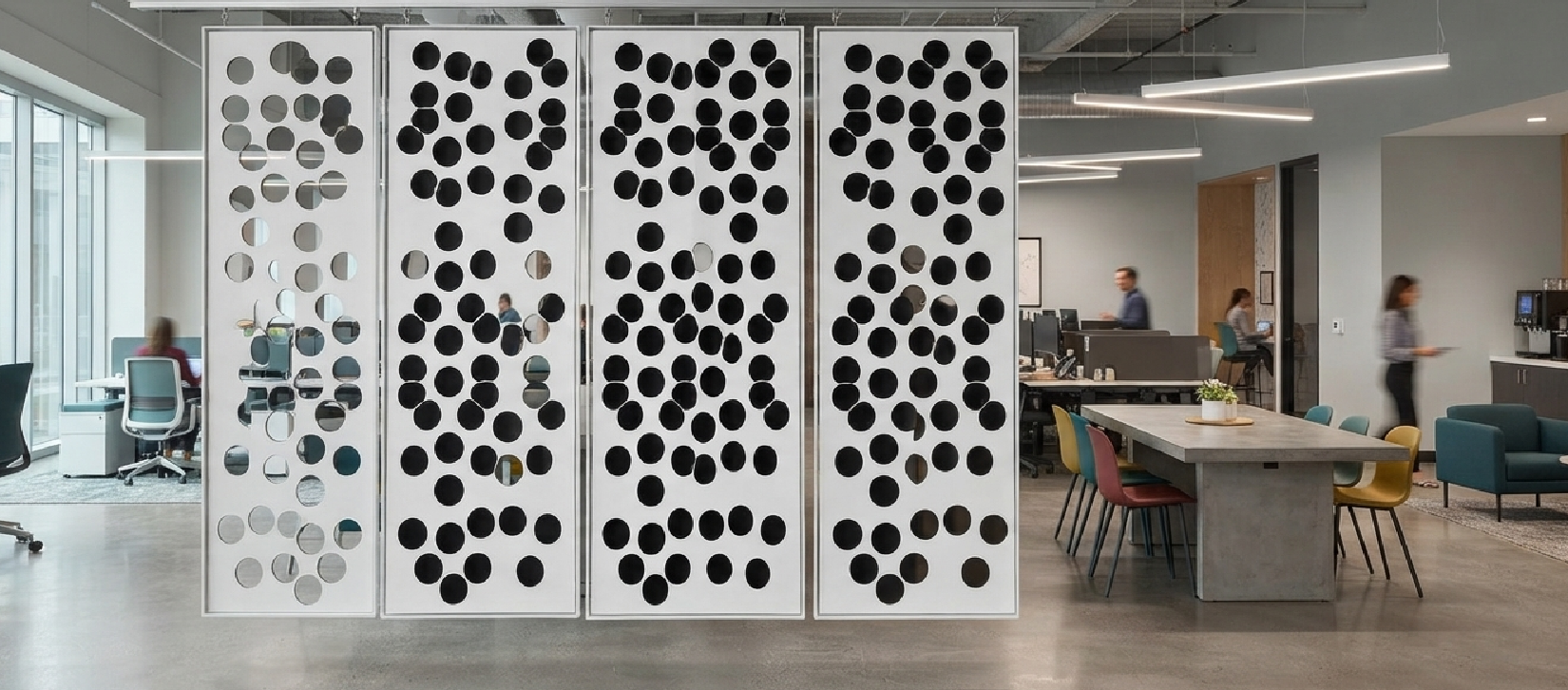Attach Hanging Room Dividers - CRISTYL