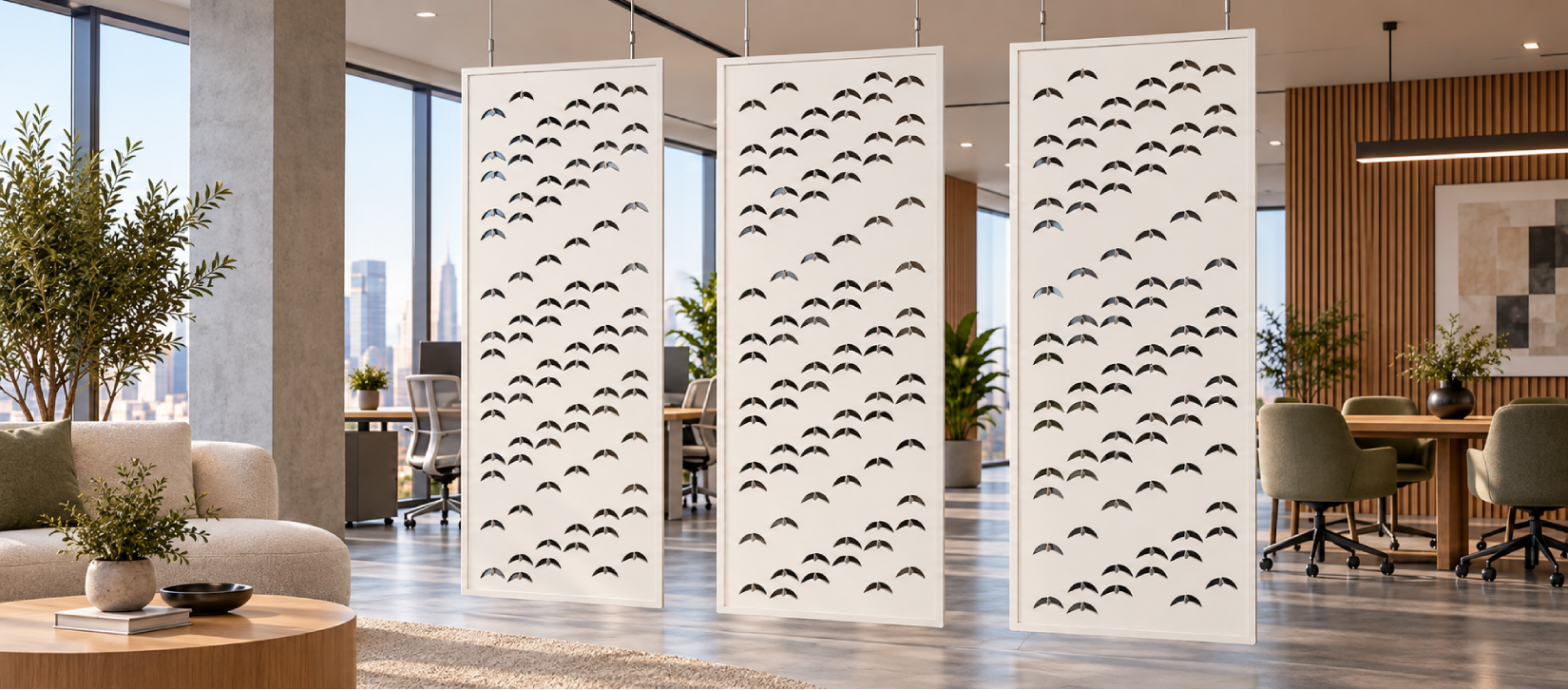 Attach Hanging Room Dividers - FLOCK