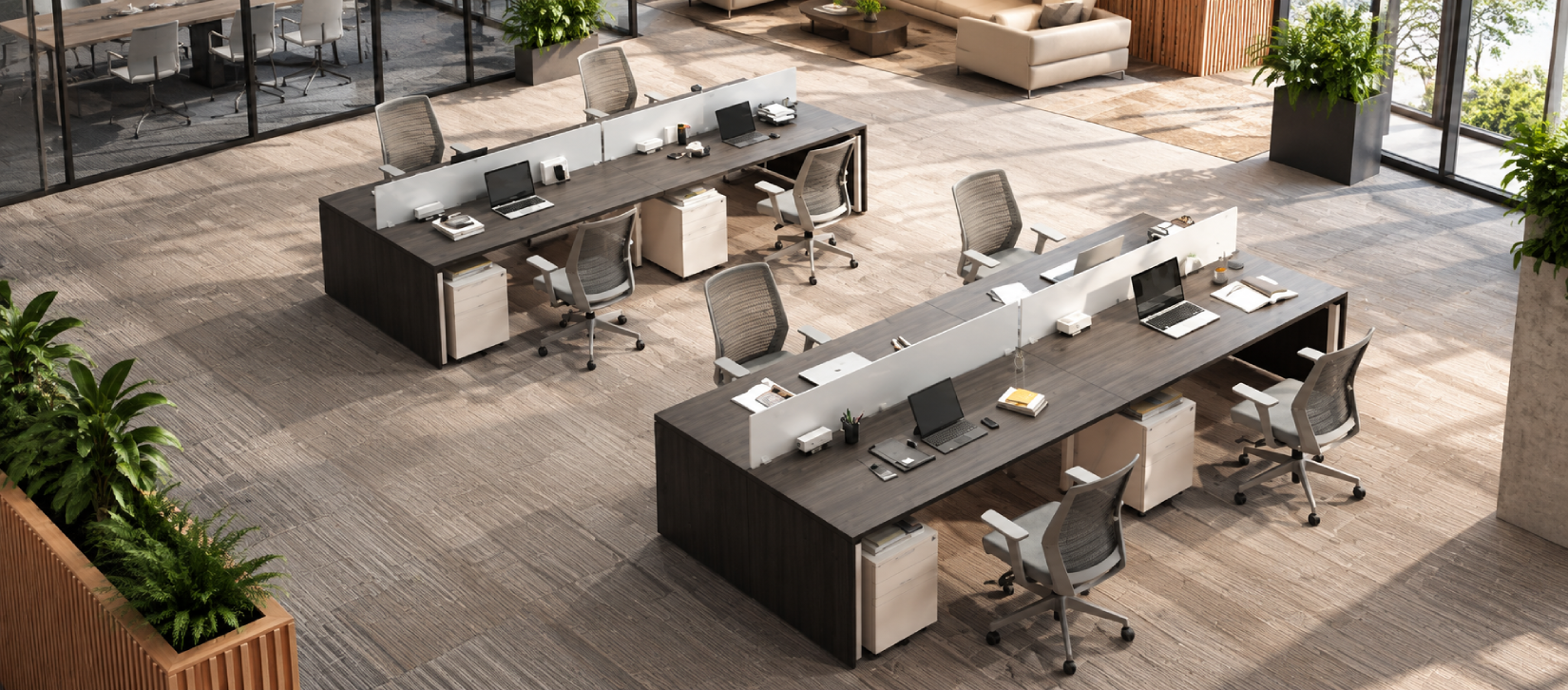 Blade Premium Laminate Benching Workstation